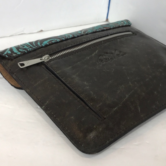 Patricia Nash Leather wallet clutch - Picture 2 of 7